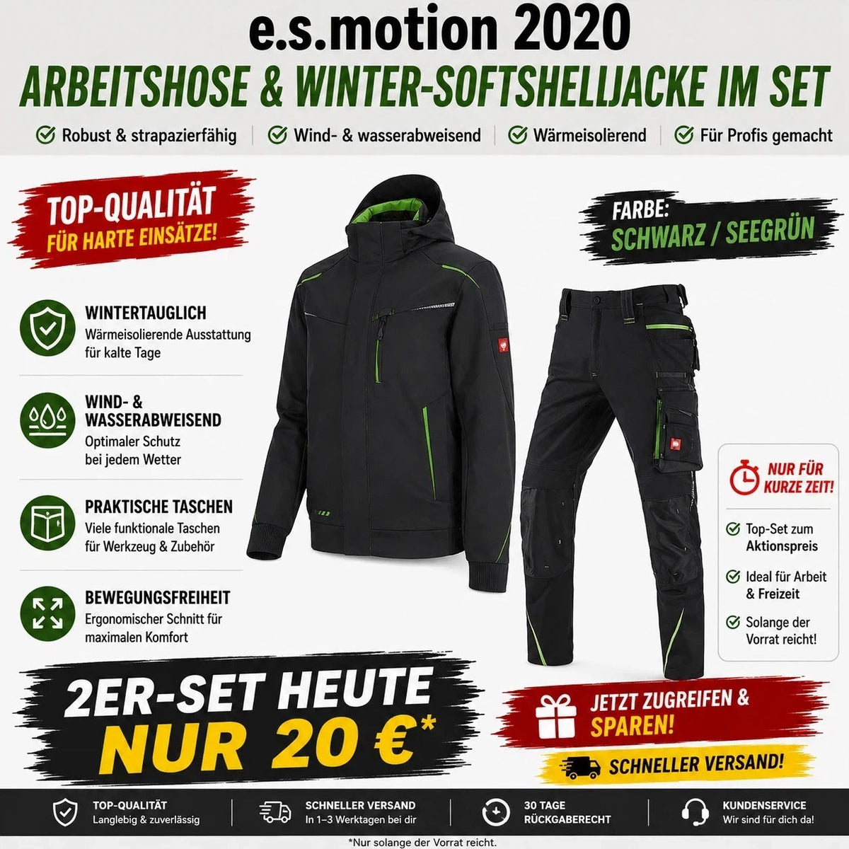 Premium Heavy Duty Workwear Jacket | Windproof & Sturdy for Jobsite & Outdoor
