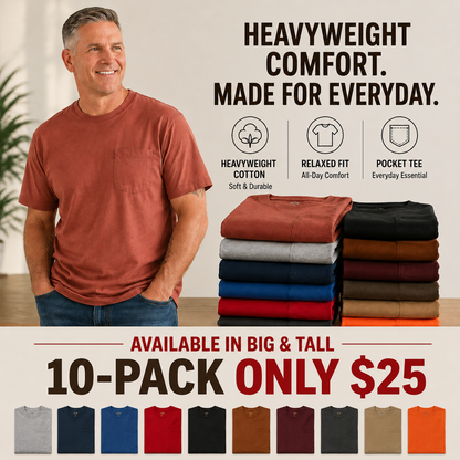 Minimal Relaxed Fit Solid Men's T-Shirt, Soft Skin-friendly
