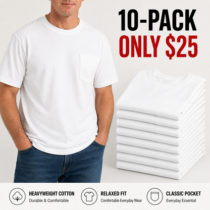 Minimal Relaxed Fit Solid Men's T-Shirt, Soft Skin-friendly