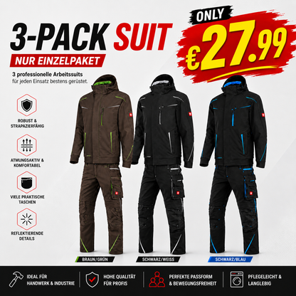 Premium Heavy Duty Workwear Jacket | Windproof & Sturdy for Jobsite & Outdoor