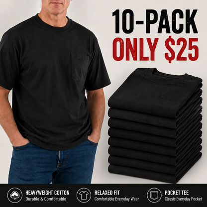 Minimal Relaxed Fit Solid Men's T-Shirt, Soft Skin-friendly